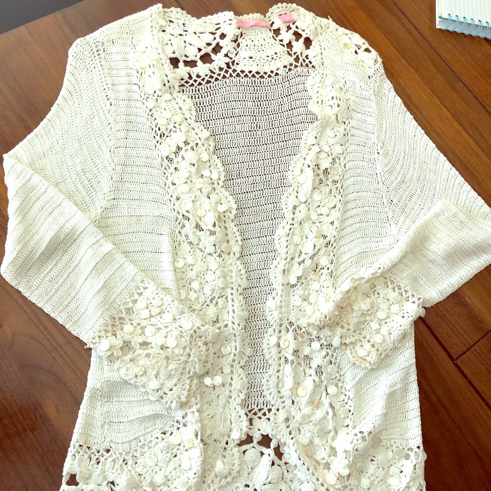 Exotic cardigan